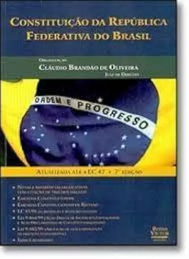 Capa do Livro Constituição da República Federativa do Brasil - Cláudio Brandão de Oliveira