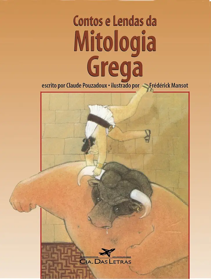 Capa do Livro Contos e Lendas da Mitologia Grega - Claude Pouzadoux