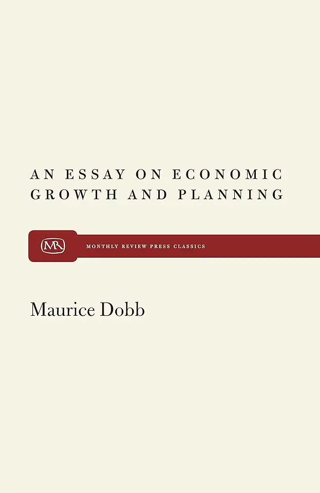 Economic Growth and Planning - Maurice Dobb