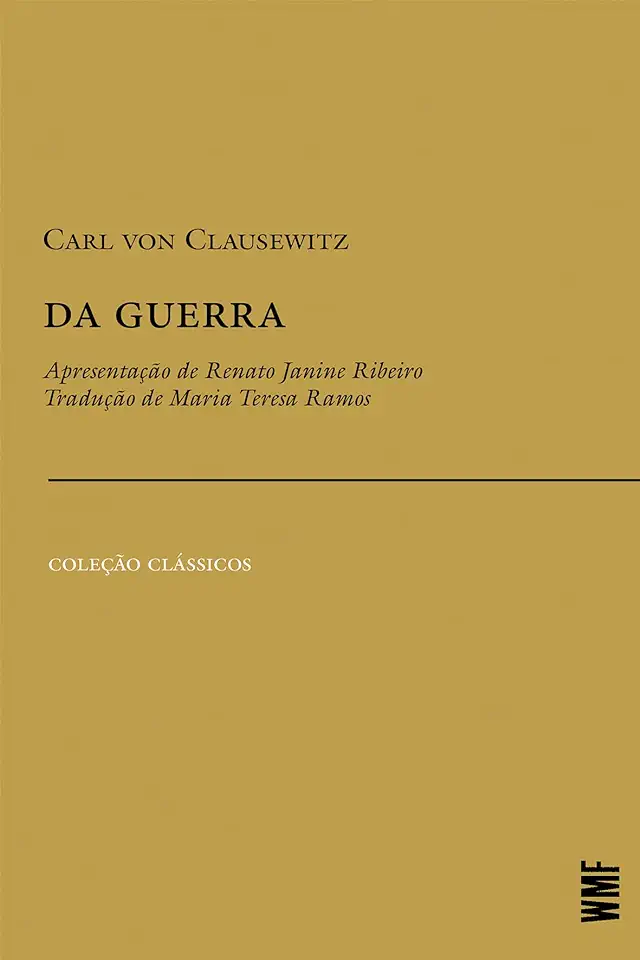 Capa do Livro Da Guerra - Carl Von Clausewitz