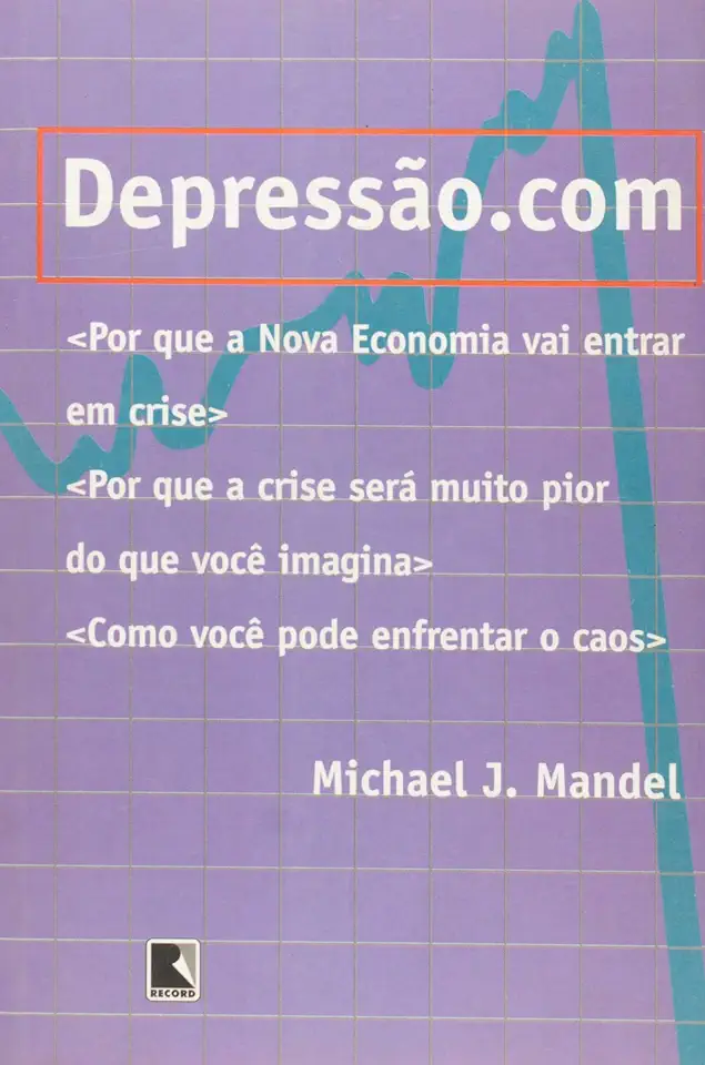 Capa do Livro Depressão. Com - Michael J. Mandel