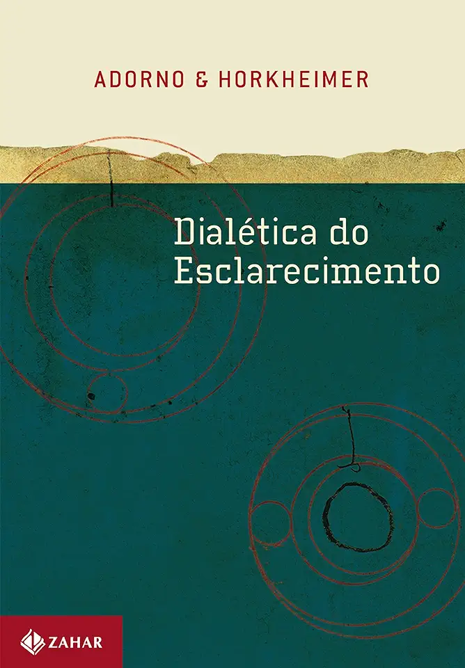 Capa do Livro Dialética do Esclarecimento - Theodor W. Adorno e Max Horkheimer