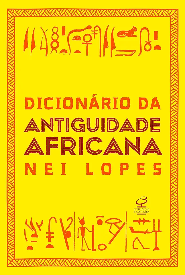 Capa do Livro Dicionário da Antiguidade Africana - Nei Lopes