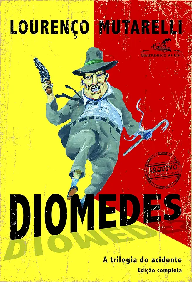 Capa do Livro Diomedes - Mutarelli Lourenco