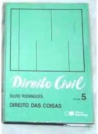 Capa do Livro Direito Civil- Direito das coisas Vol. 5 - Silvio Rodrigues