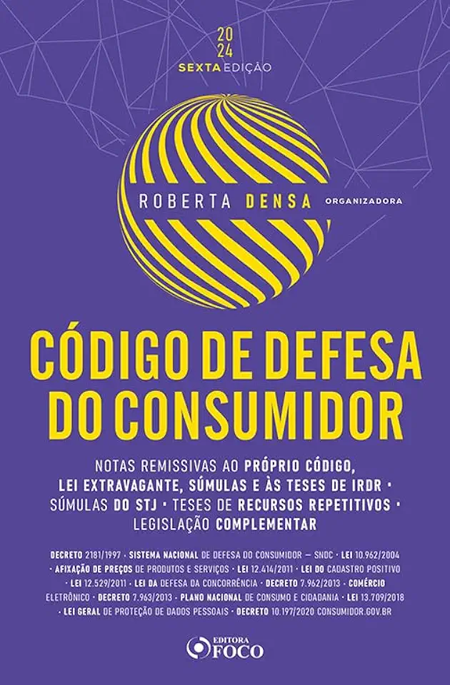 Capa do Livro Direito do Consumidor - Roberta Densa