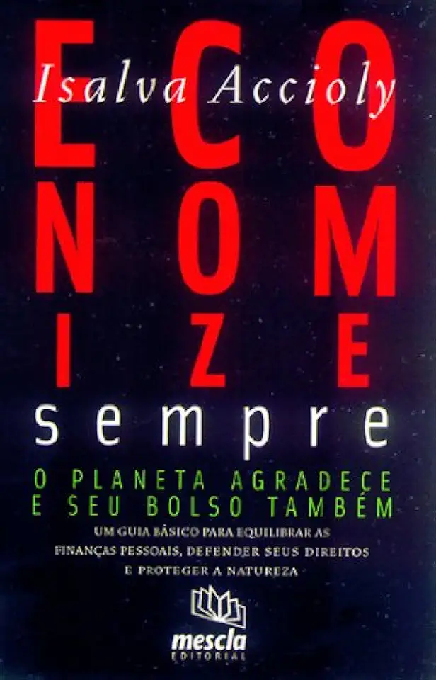 Capa do Livro Economize Sempre - Isalva Accioly