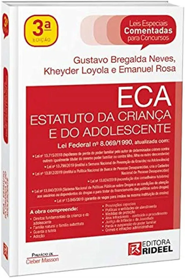 Capa do Livro Estatuto da Criança e do Adolescente - Vários Autores