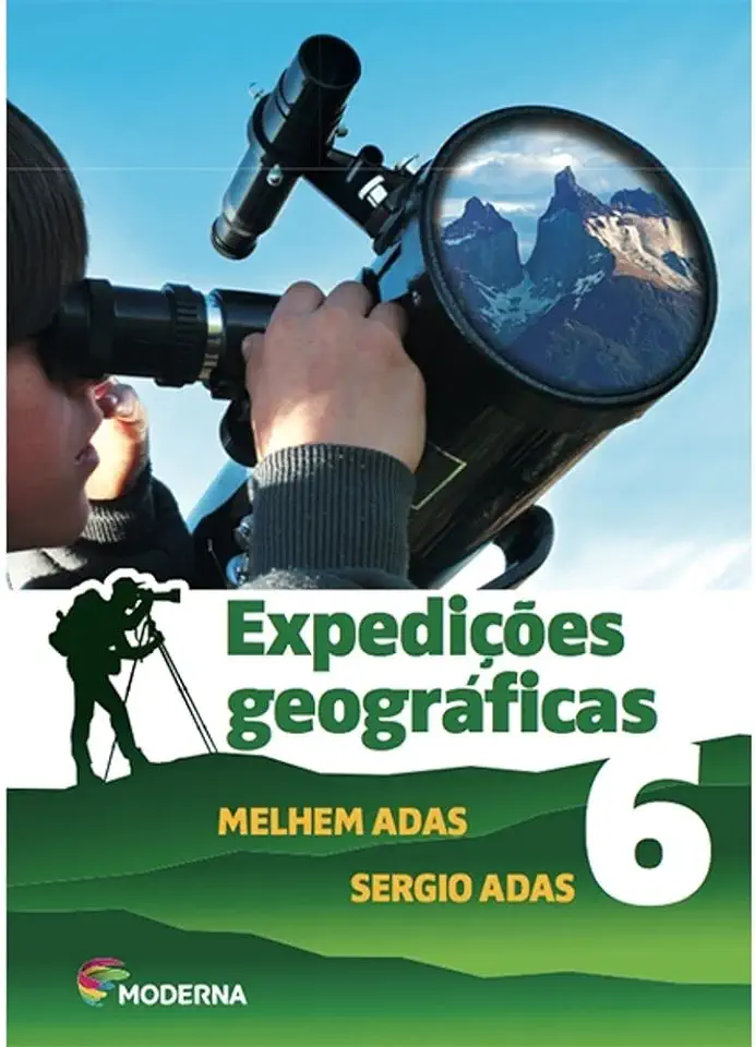 Capa do Livro Expedições Geograficas 6 Ano - Melhem Adas