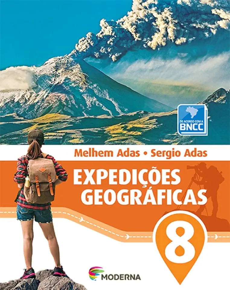 Capa do Livro Expediçoes Geograficas 8 Ano - Melhem Adas