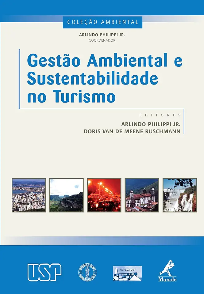 Capa do Livro Gestão Ambiental e Sustentabilidade no Turismo - Arlindo Philippi Jr.