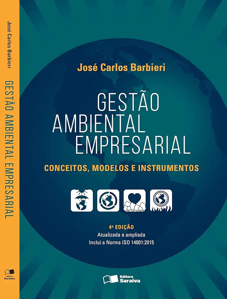 Capa do Livro Gestão Ambiental Empresarial - Conceitos, Modelos e Instrumentos - José Carlos Barbieri