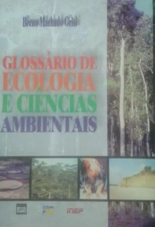 Capa do Livro Glossario de Ecologia e Ciencias Ambientais - Breno Machado Grisi