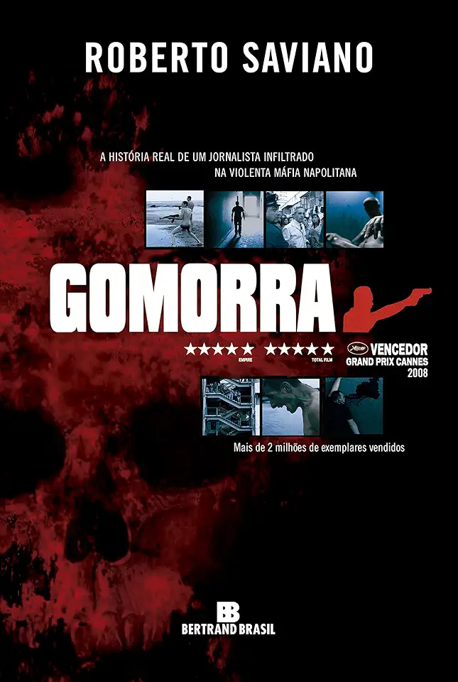 Capa do Livro Gomorra - Roberto Saviano