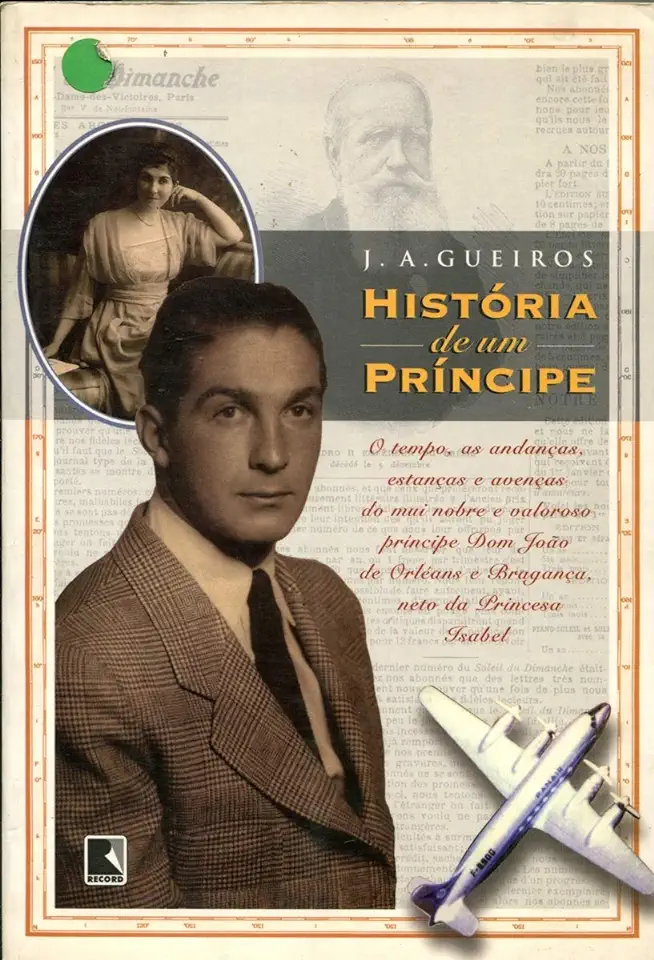 Capa do Livro História de um Príncipe - J. A. Gueiros