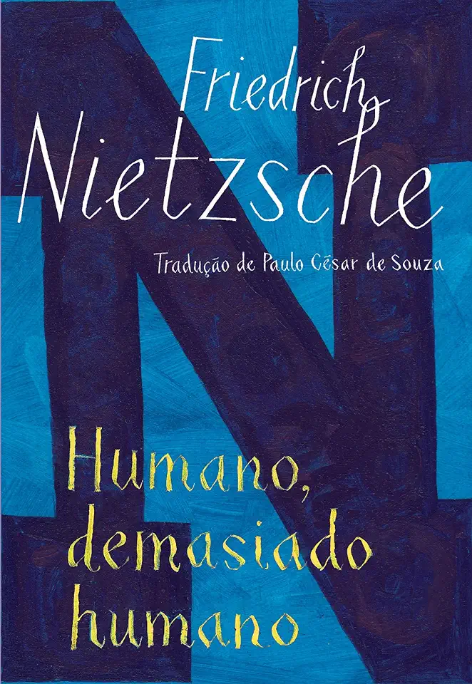 Capa do Livro Humano, Demasiado Humano - Nietzsche