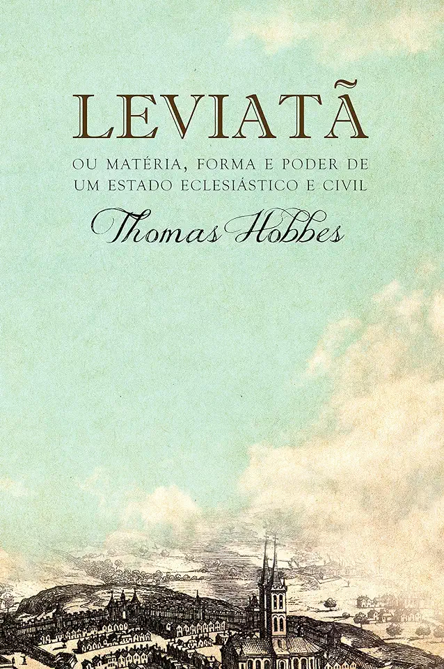 Capa do Livro Leviatã - Thomas Hobbes