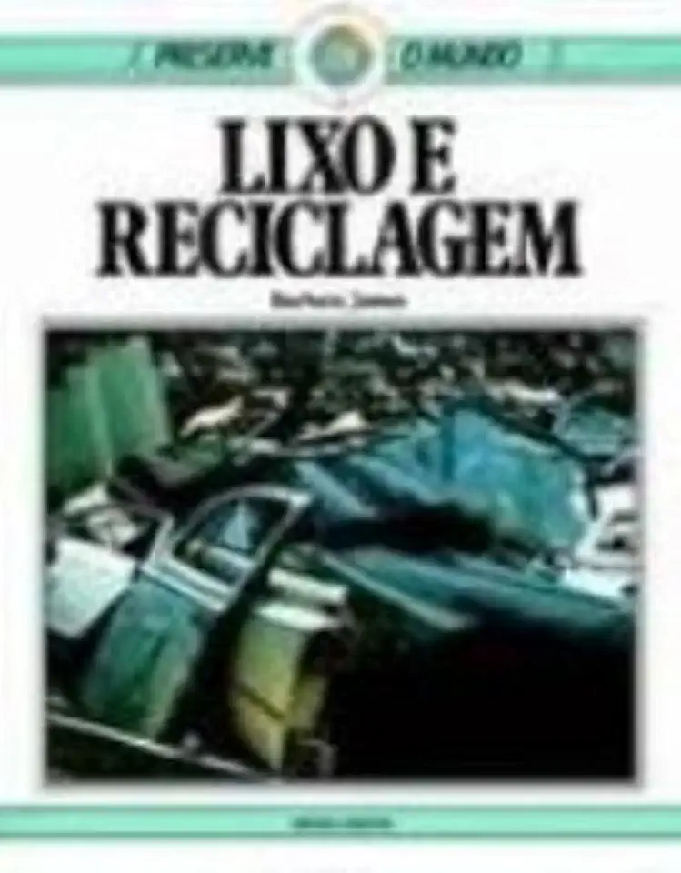 Capa do Livro Lixo e Reciclagem - Barbara James