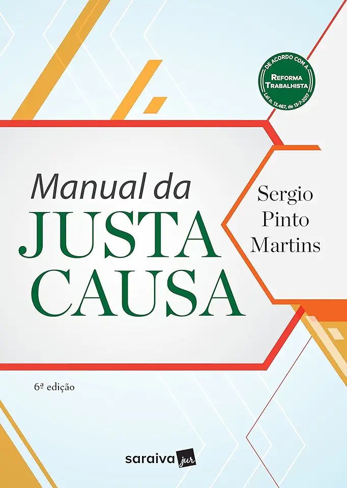 Capa do Livro Manual da Justa Causa - Sergio Pinto Martins