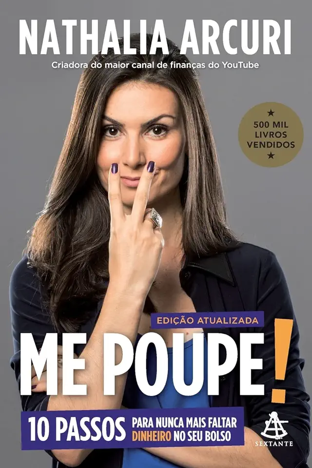 Capa do Livro Me Poupe! - Nathalia Arcuri