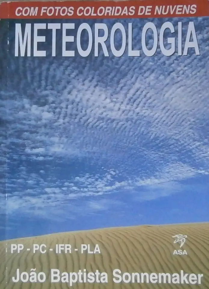 Capa do Livro Meteorologia - João Baptista Sonnemaker