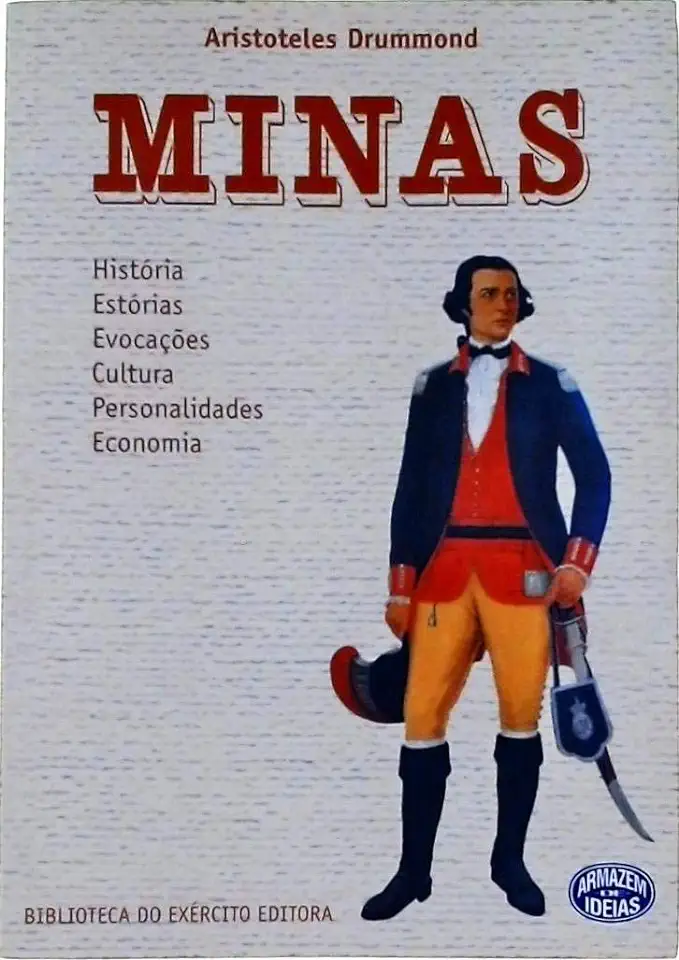 Capa do Livro Minas - Aristoteles Drummond