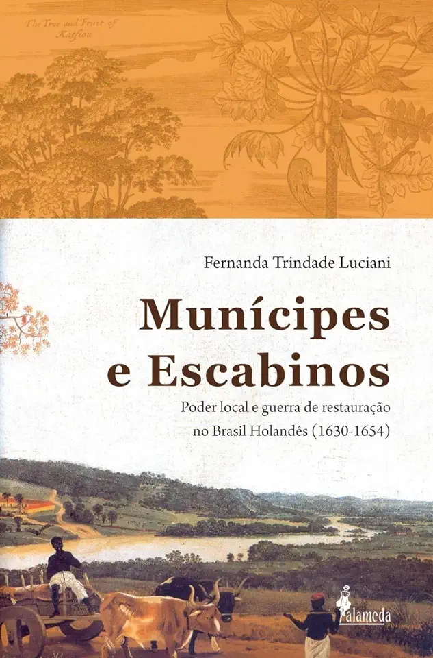 Capa do Livro Munícipes e Escabinos - Fernanda Trindade Luciani