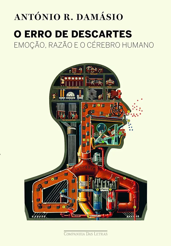 Capa do Livro O Erro de Descartes - António R. Damásio