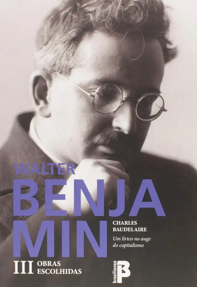 Capa do Livro Obras Escolhidas - 3 Volumes - Walter Benjamin