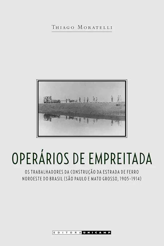 Capa do Livro Operários de Empreitada - Thiago Moratelli