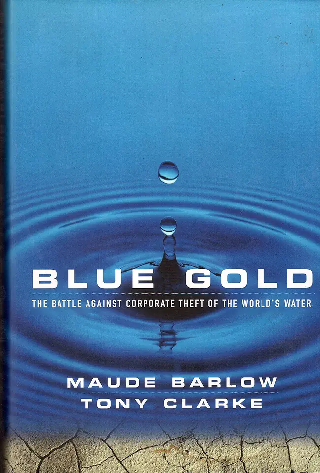 Capa do Livro Ouro Azul - Maude Barlow / Tony Clarke