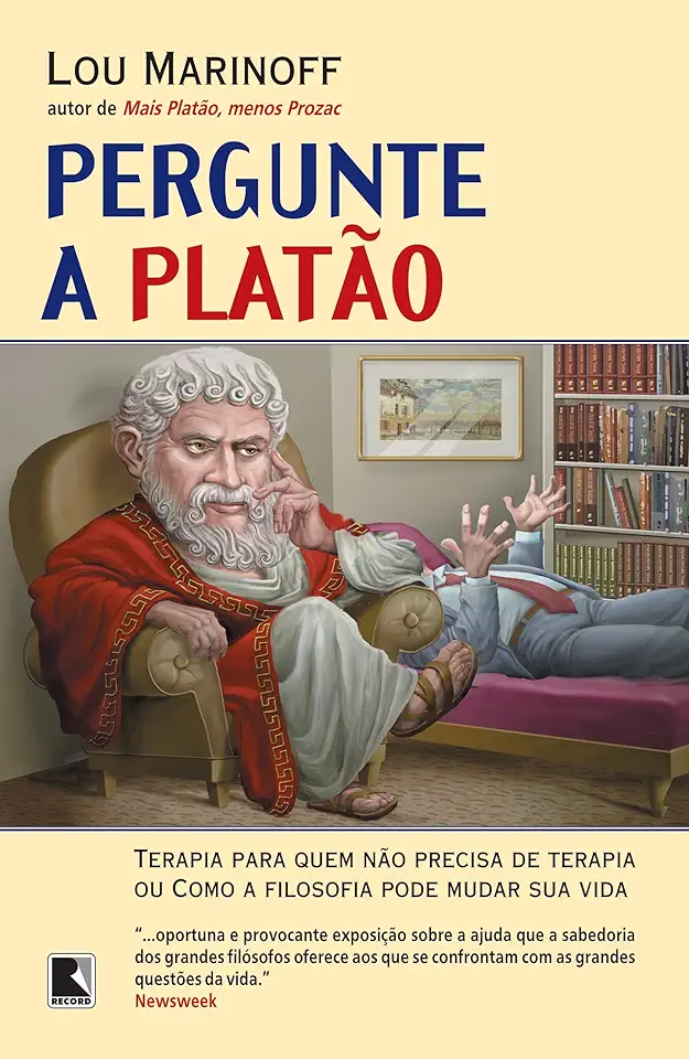 Capa do Livro Pergunte a Platão - Lou Marinoff