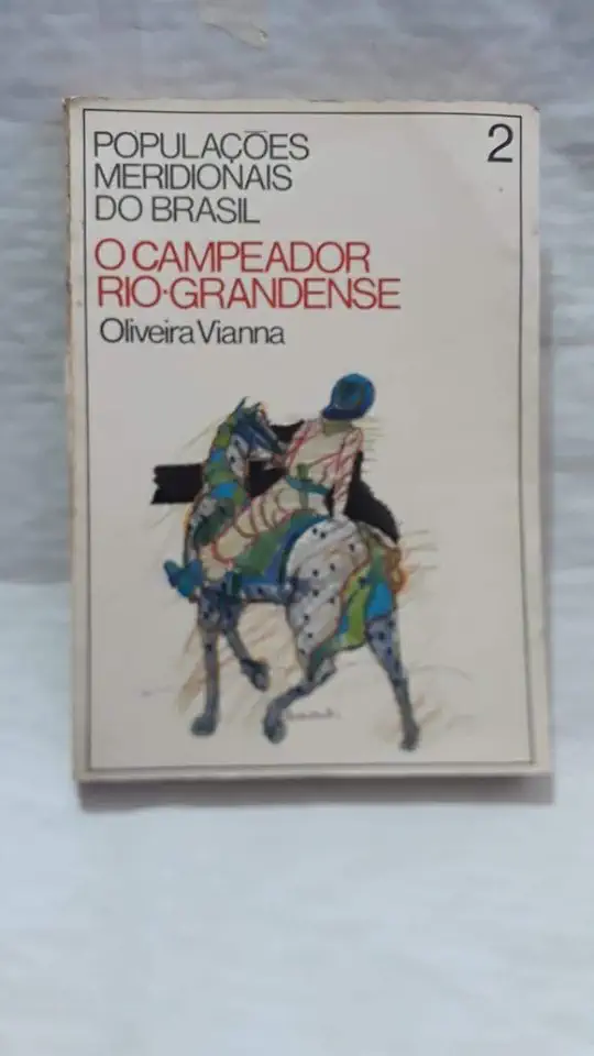 Capa do Livro Populações Meridionais do Brasil - Oliveira Vianna