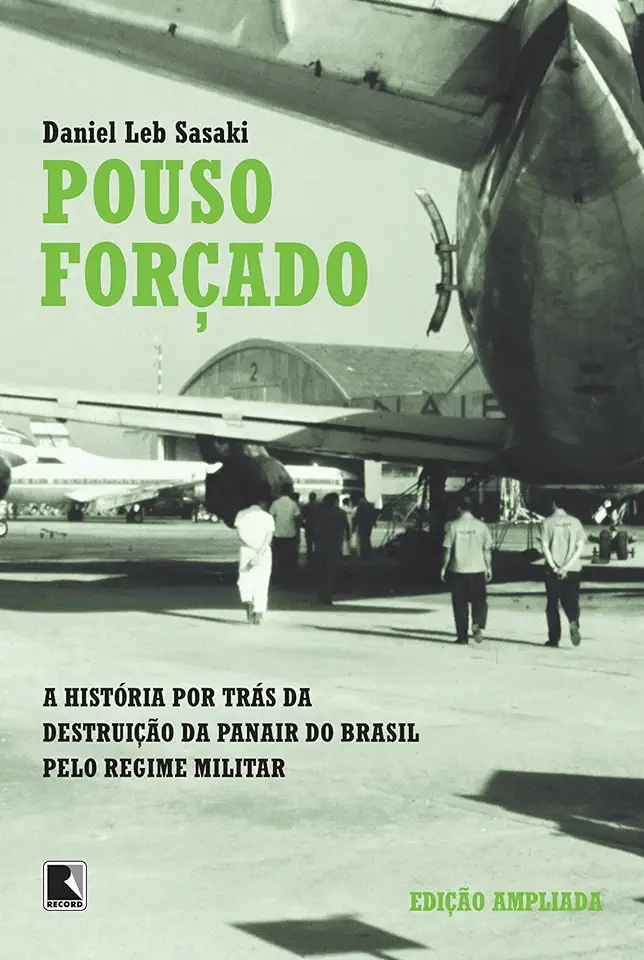 Capa do Livro Pouso Forçado - Daniel Leb Sasaki