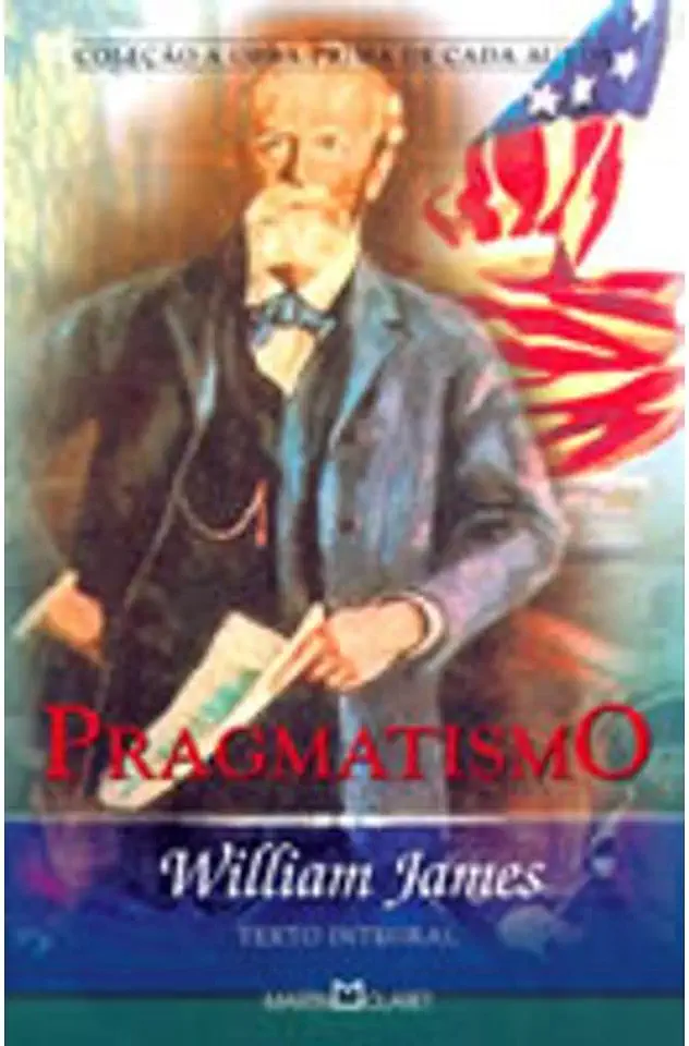 Capa do Livro Pragmatismo - William James
