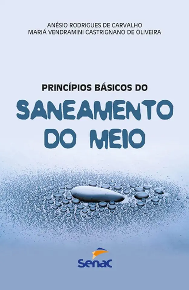 Capa do Livro Princípios Básicos do Saneamento do Meio - Anésio Rodrigues de Carvalho