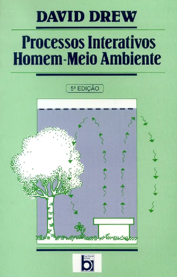 Capa do Livro Processos Interativos Homem-meio Ambiente - David Drew