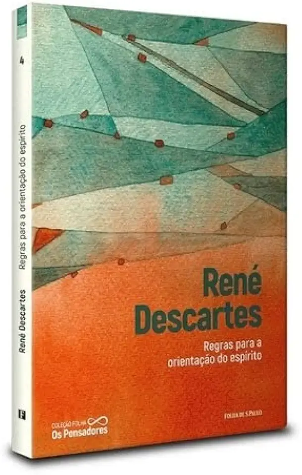 Capa do Livro Regras para a Orientação do Espírito - René Descartes