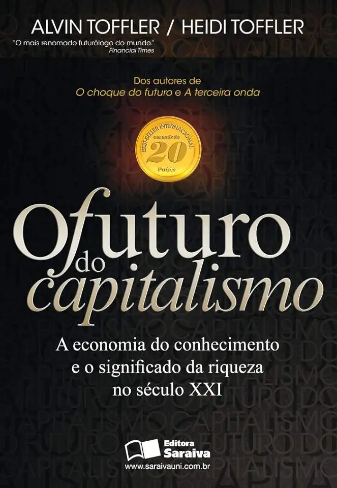 Capa do Livro Riqueza Revolucionária - o Significado da Riqueza no Futuro - Alvin e Heidi Toffler