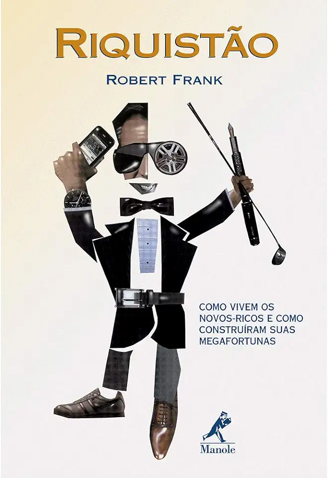 Capa do Livro Riquistão - Robert Frank