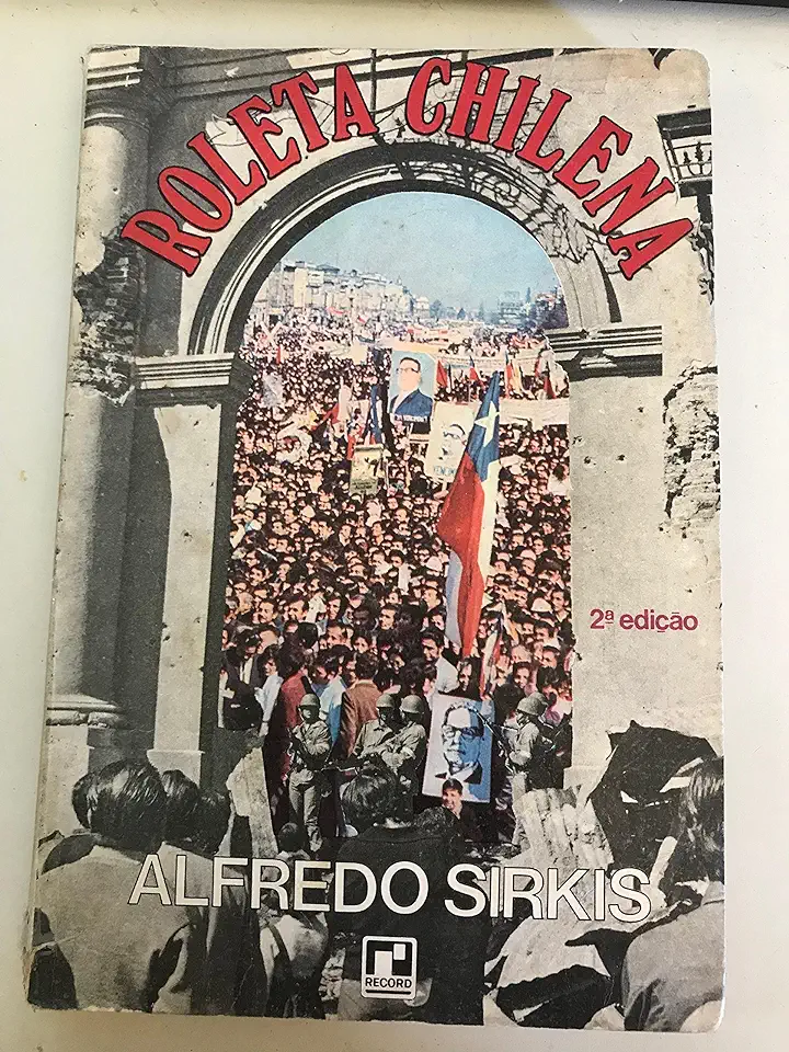 Capa do Livro Roleta Chilena - Alfredo Sirkis