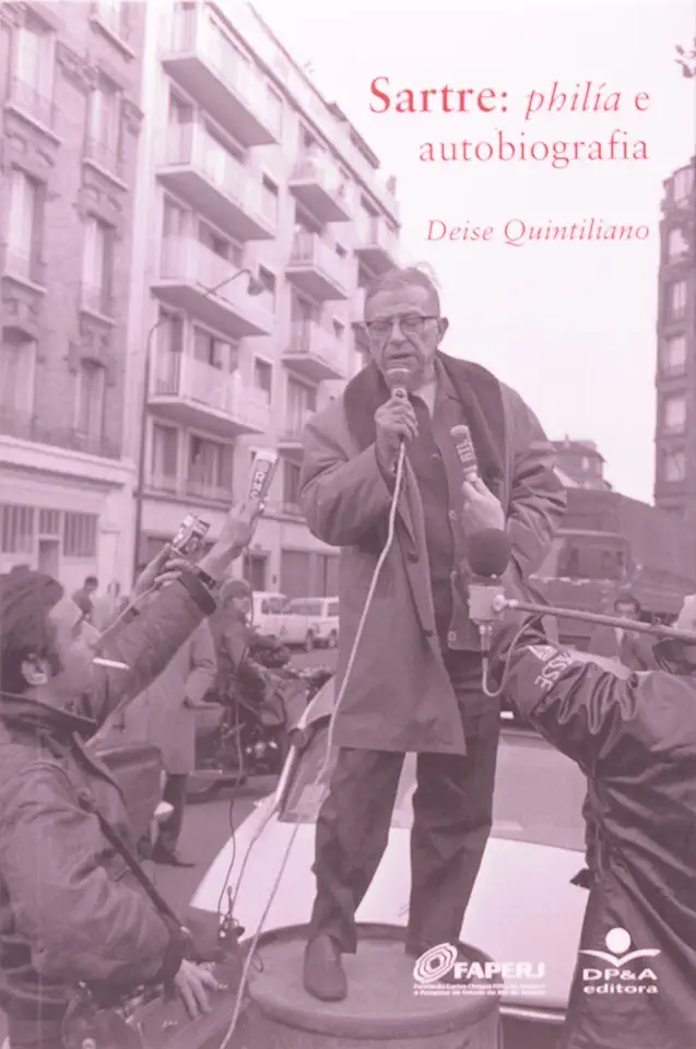 Capa do Livro Sartre- Philía e Autobiografia - Deise Quintiliano