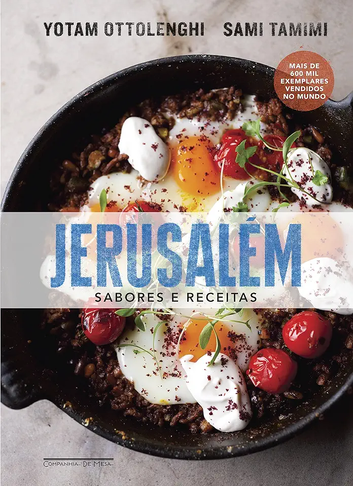 Capa do Livro Jerusalém: Sabores e Receitas - Yotam Ottolenghi