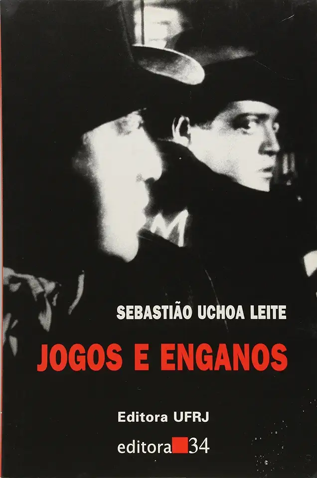 Capa do Livro Jogos e Enganos - Sebastião Uchoa Leite