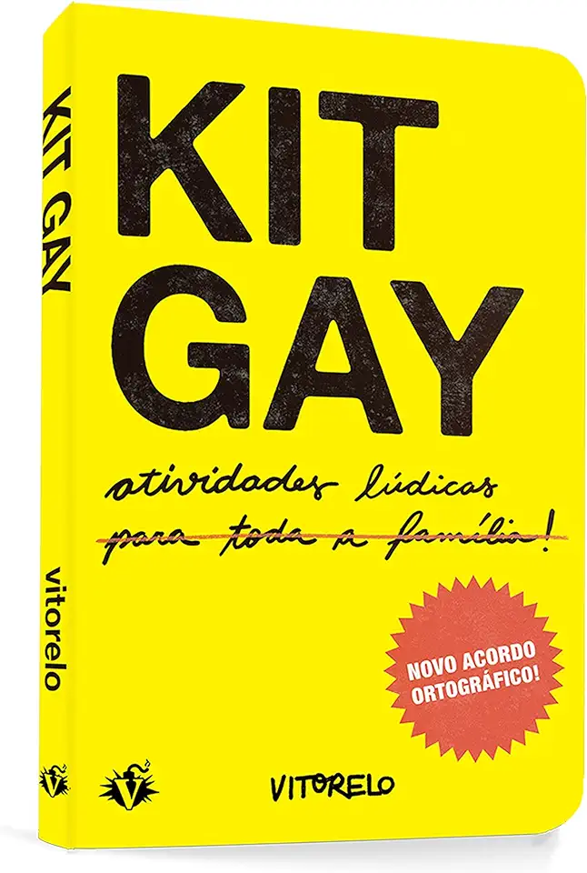 Capa do Livro Kit Gay - Vitorelo