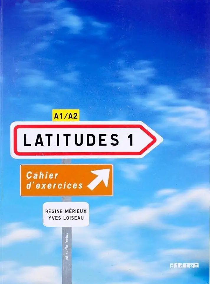 Capa do Livro LATITUDES 1 - CAHIER D´EXERCICES + CD AUDIO - MERIEUX, REGINE