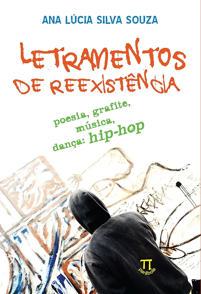 Capa do Livro Letramentos de Reexistência: Poesia, Grafite, Música, Dança: Hip-hop - Ana Lúcia Silva Souza