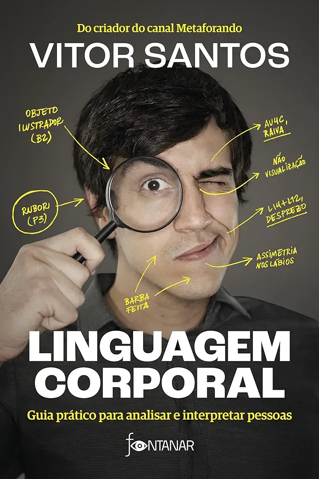 Capa do Livro Linguagem Corporal : Guia Prático Para Analisar E Interpretar Pessoa - Vitor Santos