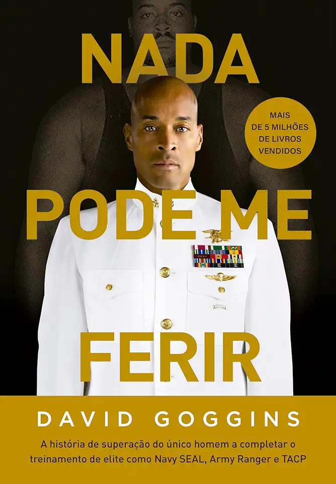 Capa do Livro Livro Can't Hurt Me - David Goggins