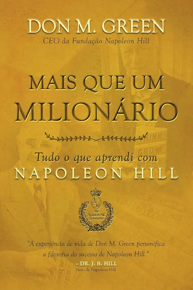 Capa do Livro Mais que um milionário - Hill, Napoleon